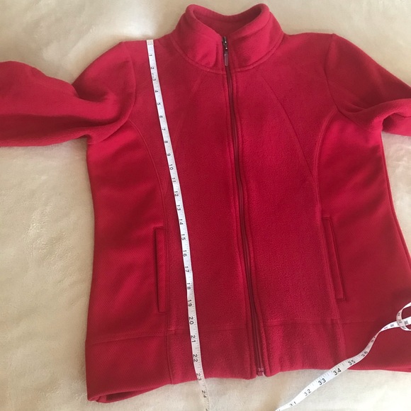 IZOD Fleece Full Zip Jacket - Size M - Picture 10 of 11